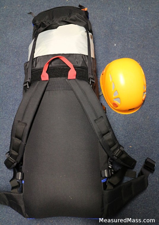 The Valdez is simple and clean. Note fuzzy-size velcro above the haul loop to keep the lid stable. Works great.